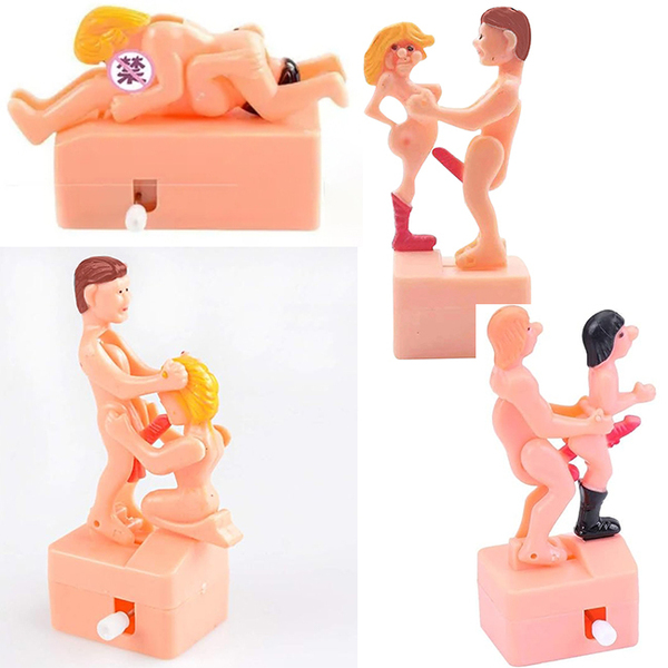 4個セット送料無料ゼンマイ仕掛け高速【立ち正面・69・バック・フェラチオ】セックスネジ巻きsexおもしろ爆笑いたずらパーティーグッズ