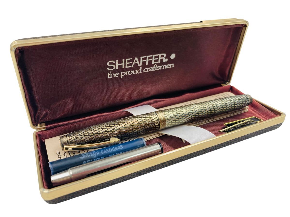 SHEAFFER シェーファー 万年筆 タルガ ゴールド ペン先 14K 585 Yahoo!オークション -「14k-585」(シェーファー) (万年筆)の落札
