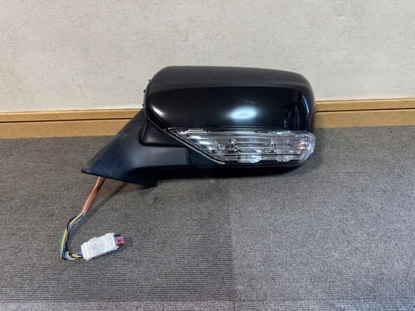 SG5 フォレスター 純正 LED ウインカー付 ドアミラー 左 助手席側 10ピン カラー C20 ☆全国送料無料☆即決☆