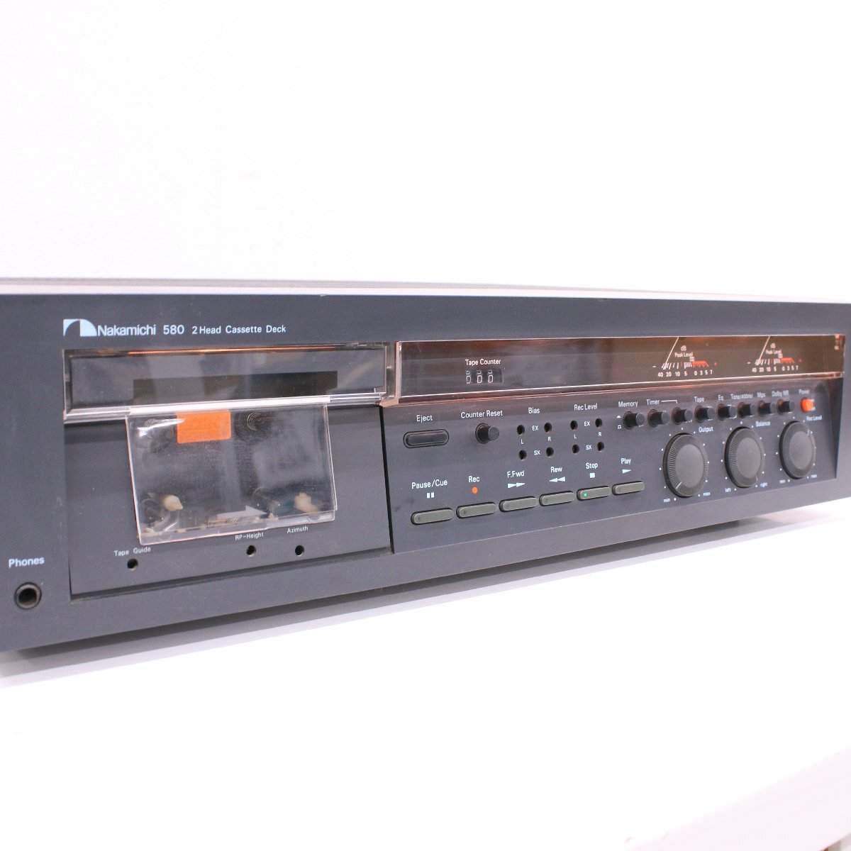 美品 Nakamichi ナカミチ 580 Yahoo!オークション -「580 ナカミチ」(カセットデッキ