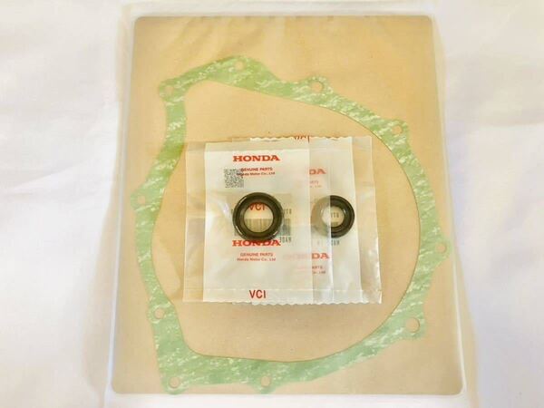 ● 在庫あり 即納 CB750Four 純正 クラッチカバー ガスケット オイルシール セット ホンダ K0 K1 K2 K3 K4 K5 K6 K7 CB750K