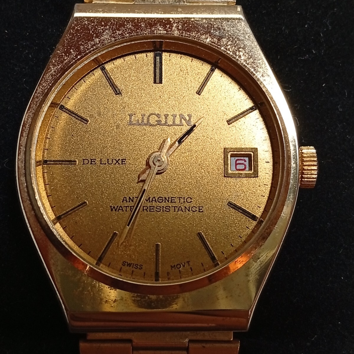 【希少】dalil Special AUTOMATIC SWISS コンパス付き ターコイズ オートマチック自動巻き腕時計｜STONE WATCH