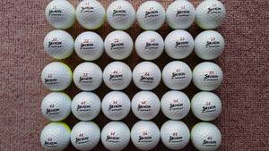 2023 SRIXON Srixon Z-STAR XV DIVIDE желтый Lost Ball 30 шт