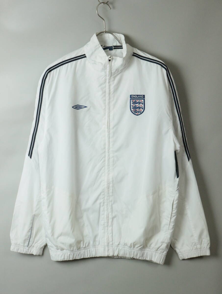 希少 Umbro(アンブロ)イングランド ウィンドブレーカー Yahoo!オークション -「アンブロ イングランド ジャケット」の