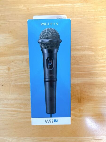 美品 WiiUマイク WUP-021 Nintendo Switch対応 スイッチ カラオケ 取説欠品 任天堂