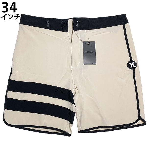 Hurley ハーレー■水着 サーフパンツ■海パン ボードショーツ メンズ■Lサイズ34インチ■ベージュ