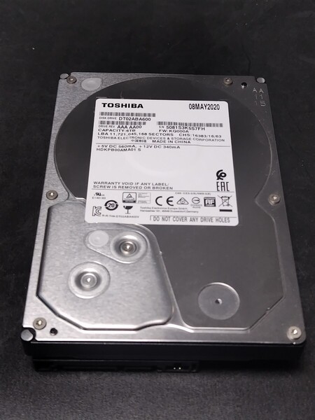 DT02ABA600 TOSHIBA 6TB