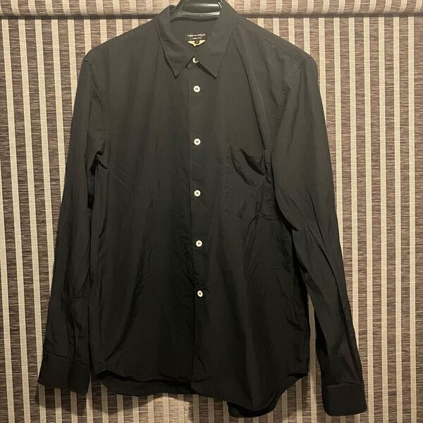 Comme des Garcons Homme Plus ポリ縮シャツ ポリエステル縮絨 エステル縮絨