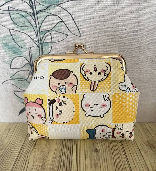 ラスト★がま口 / ポーチ/ 財布 / 小物入れ / ハンドメイド ☆ちいかわ