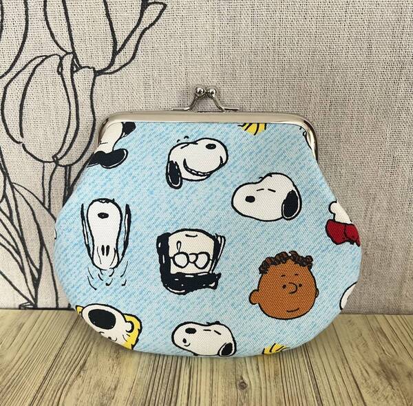 がま口・ ポーチ / 財布 / 小物入れ / ハンドメイド / スヌーピー仲間たち・23