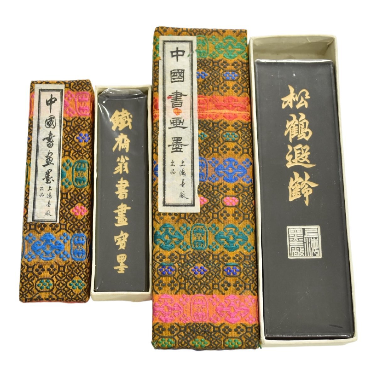 中国書画墨 装飾箱入り3点 Yahoo!オークション -「中国書画墨」の落札相場・落札価格