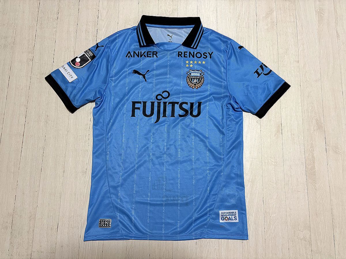 川崎フロンターレ 2003 1stユニ 10 ジュニーニョ 選手支給モデル Yahoo!オークション -「川崎フロンターレ 支給」の落札相場