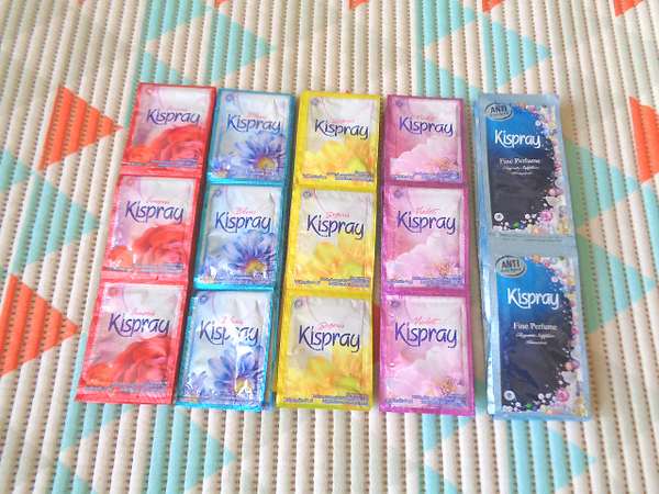 特価品●7ml&8ml●5種類×6個●Kispray ● キスプレイ●アイロン剤●濃縮