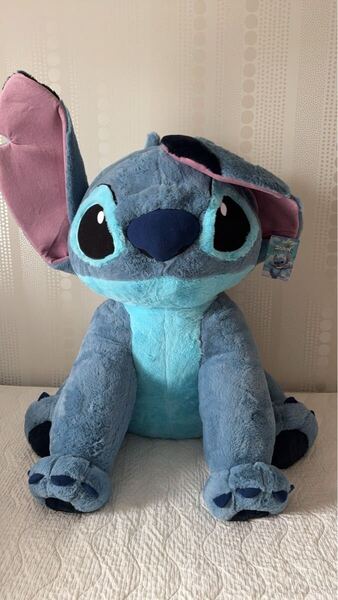 コストコ スティッチ 特大 ぬいぐるみ ブランケット入 ディズニー Disney