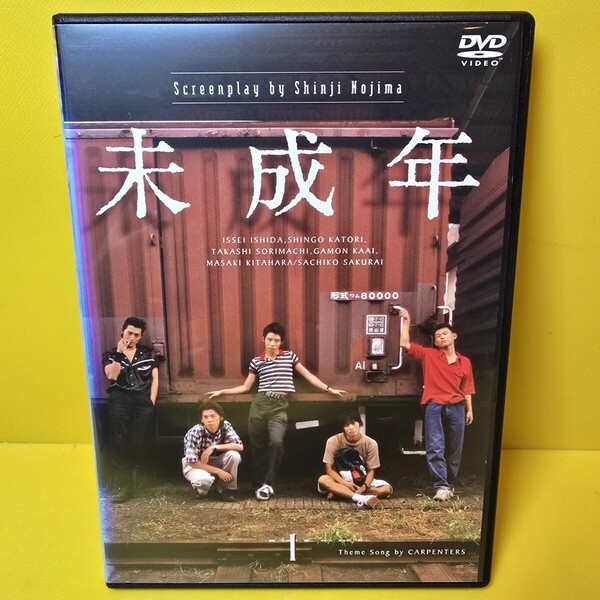 ※新品ケース交換済み 「未成年 DVD〈4枚組〉」