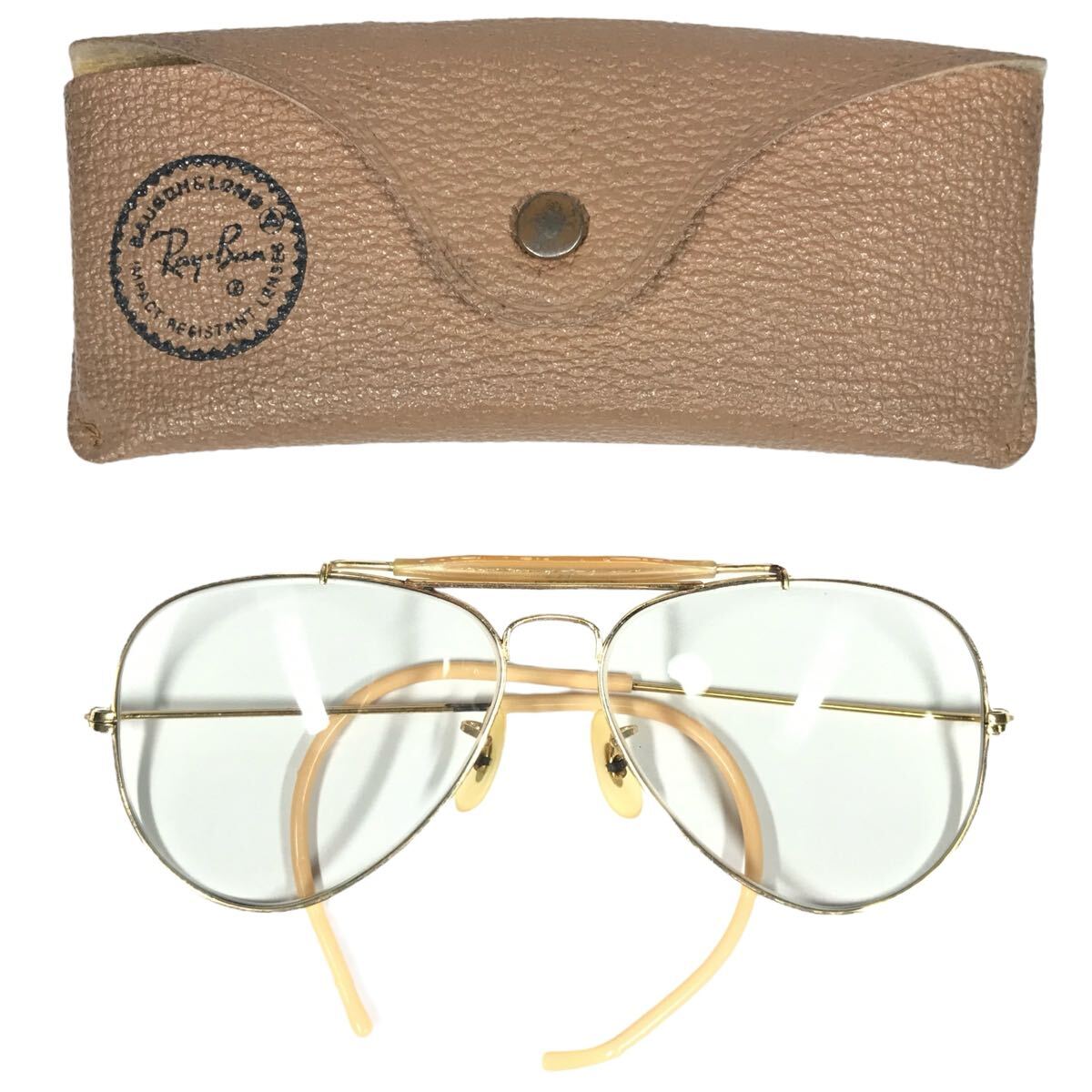 RAY-BAN レイバン ボシュロム B&L USA製 クリアフレーム ケース付 2025年最新】Yahoo!オークション -レイバン ボシュロム ケースの