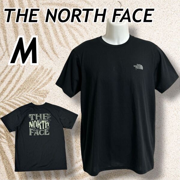 THE NORTH FACE ザノースフェイス メンズ 半袖カットソー M Tシャツ バックプリント NT32381 アウトドア ブラック系 (G018)★