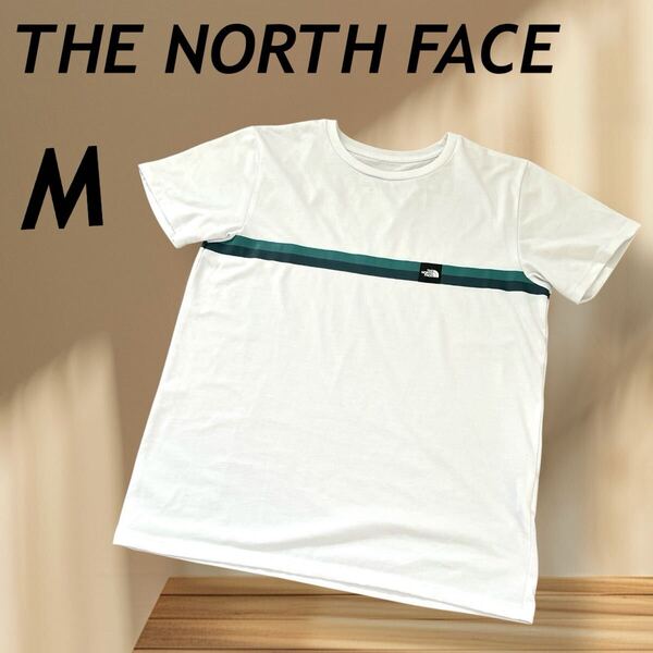 THE NORTH FACE ザノースフェイス レディース Tシャツ M 半袖カットソー NTW32 086 アウトドア ホワイト系 (G032)★