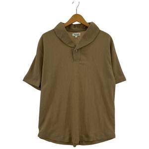 EVOLUTION エボリューション ポロシャツ sizeM/ベージュ ゆうパケットOK