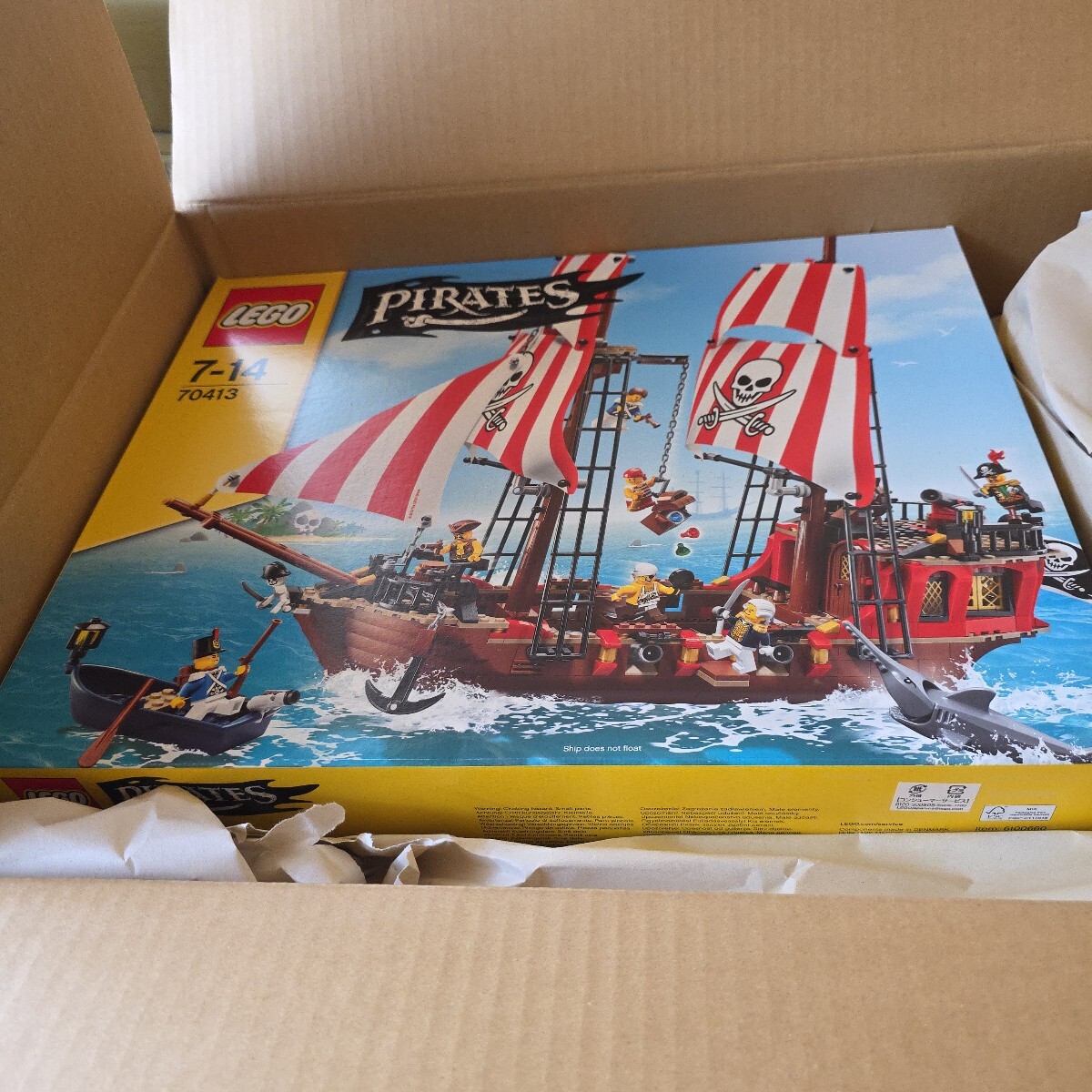 レゴ　パイレーツ　海賊船 LEGO Pirates Pirate Ship 70413 / LEGO Pirates The Brick