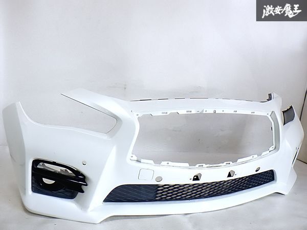 スカイライン V37 R400 純正フロントバンパー(パールホワイト) 2025年最新】Yahoo!オークション -スカイラインv37純正
