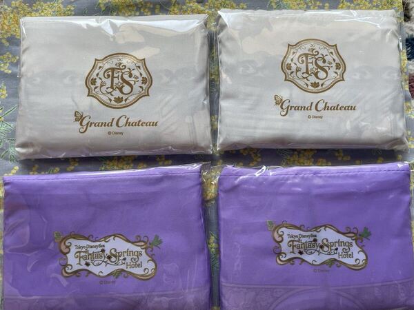 ファンタジースプリングスホテルとグランドシャトーの非売品エコバッグセット未開封