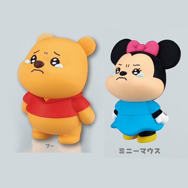 ★2個セット★カプセル発送★新品★未使用★プー★プーさん★ミニー★ディズニー★キャラクター★なかないモン★ガチャ★カプセルトイ★