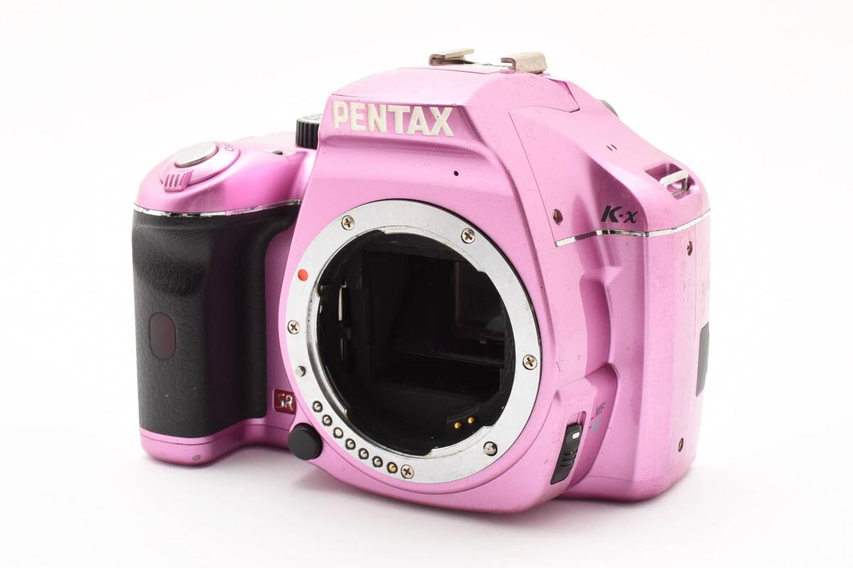 ヨシくん様⭐️おしゃれな一眼レフ✨PENTAX K-x ピンク ショット数少 Yahoo!オークション -「pentax k-x」の落札相場・落札価格