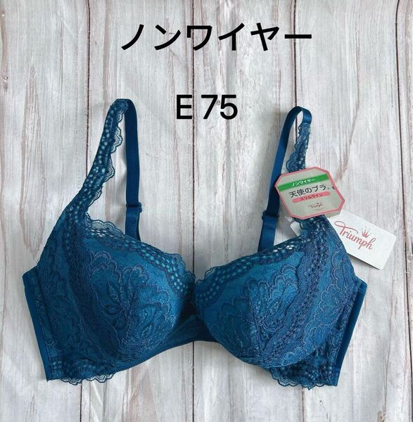 トリンプ 天使のブラ スリムライン TR552 ノンワイヤーブラジャー10213995-M010 E 75