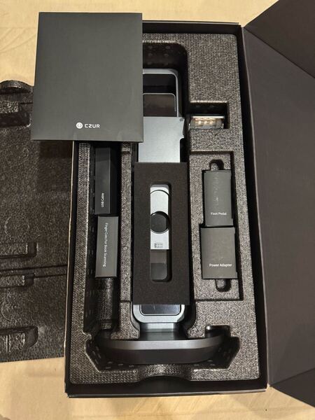 動作良好 バッテリー内蔵 CZUR AURA X PRO ドキュメントスキャナー 非破壊スキャナー