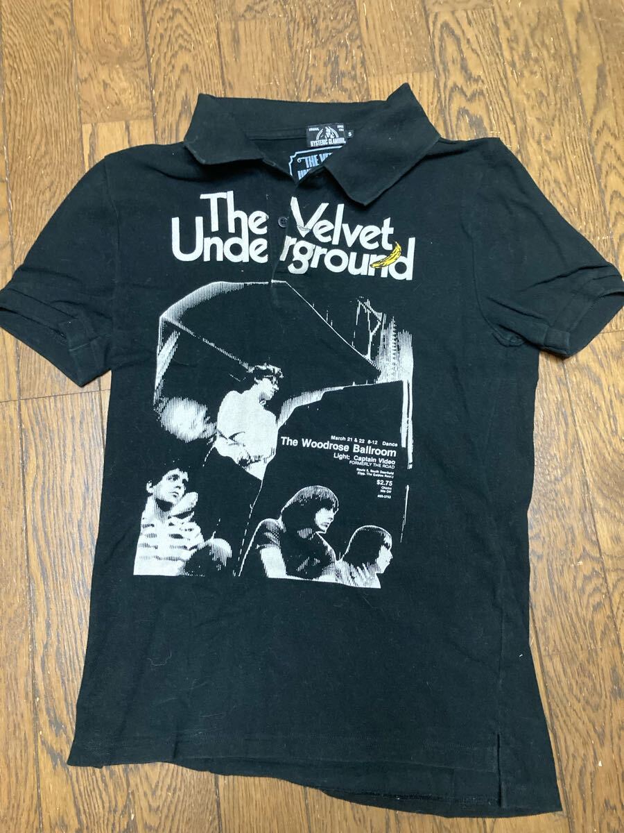 新品　ヒステリックグラマー　VELVET UNDERGROUND Tシャツ HYSTERIC GLAMOUR - HYSTERIC GLAMOUR ベルベットアンダー