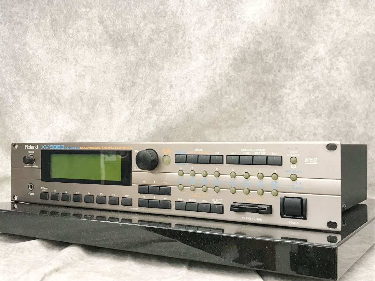 C*u様 Roland 音源モジュール XV-5080 ジャンク扱い 拡張ボード Yahoo!オークション -「roland xv-5080」の落札相場・落札価格