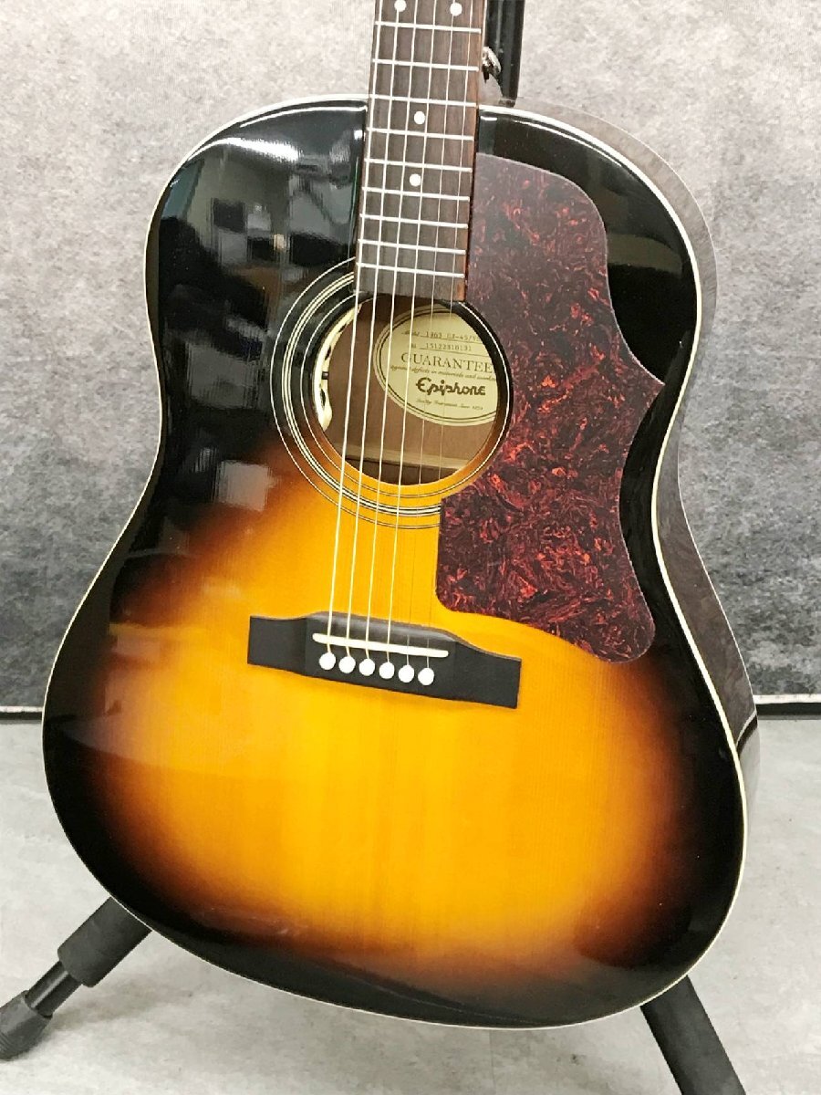 美品 Epiphone エピフォン ギター EJ-45 / EB ケースつき Yahoo!オークション -「epiphone ej45」の落札相場・落札価格