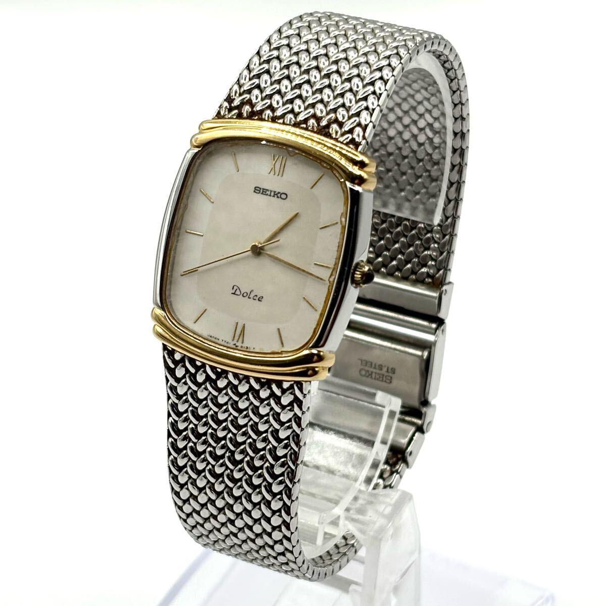 ✨SEIKO✨セイコー✨ドルチェ✨ホワイト文字盤✨6430-5110✨腕時計✨ Yahoo!オークション -「5110」(ドルチェ) (セイコー)の落札相場