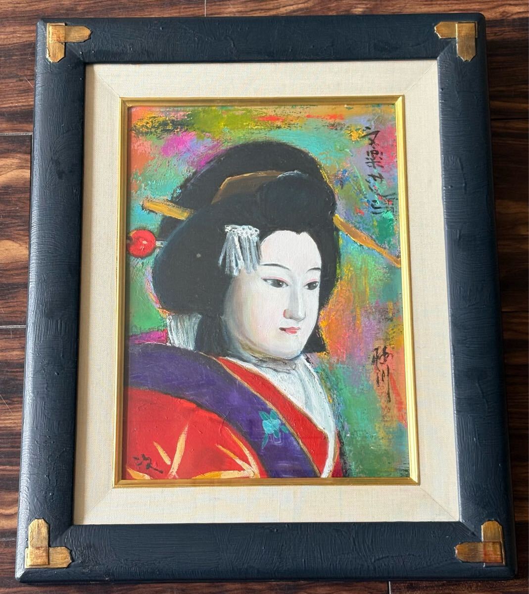 【管GO1032】真作 柳田補 薔薇 額装 1号 油彩 油絵 洋画家 Yahoo!オークション - 柳生秀男 油彩 真作 SM 額装 黄色の薔薇