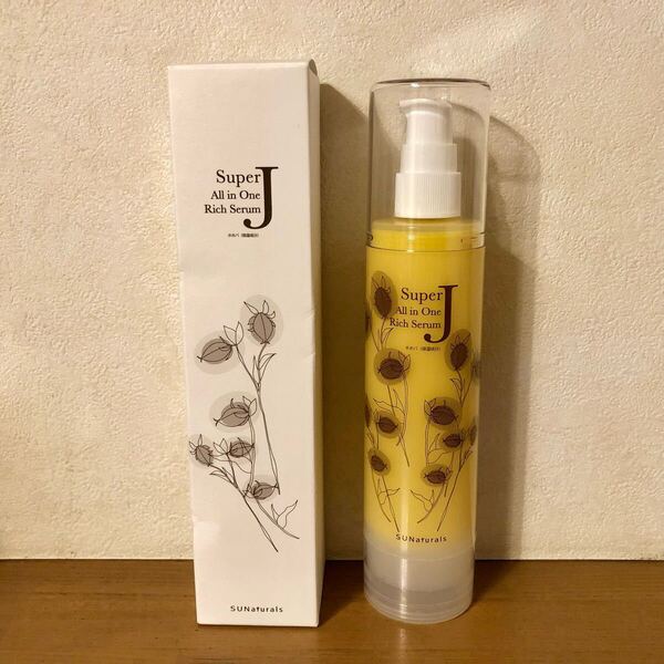 【少し使用】サンナチュラルズ スーパーJ オールインワン リッチセラム(美容液)100ml