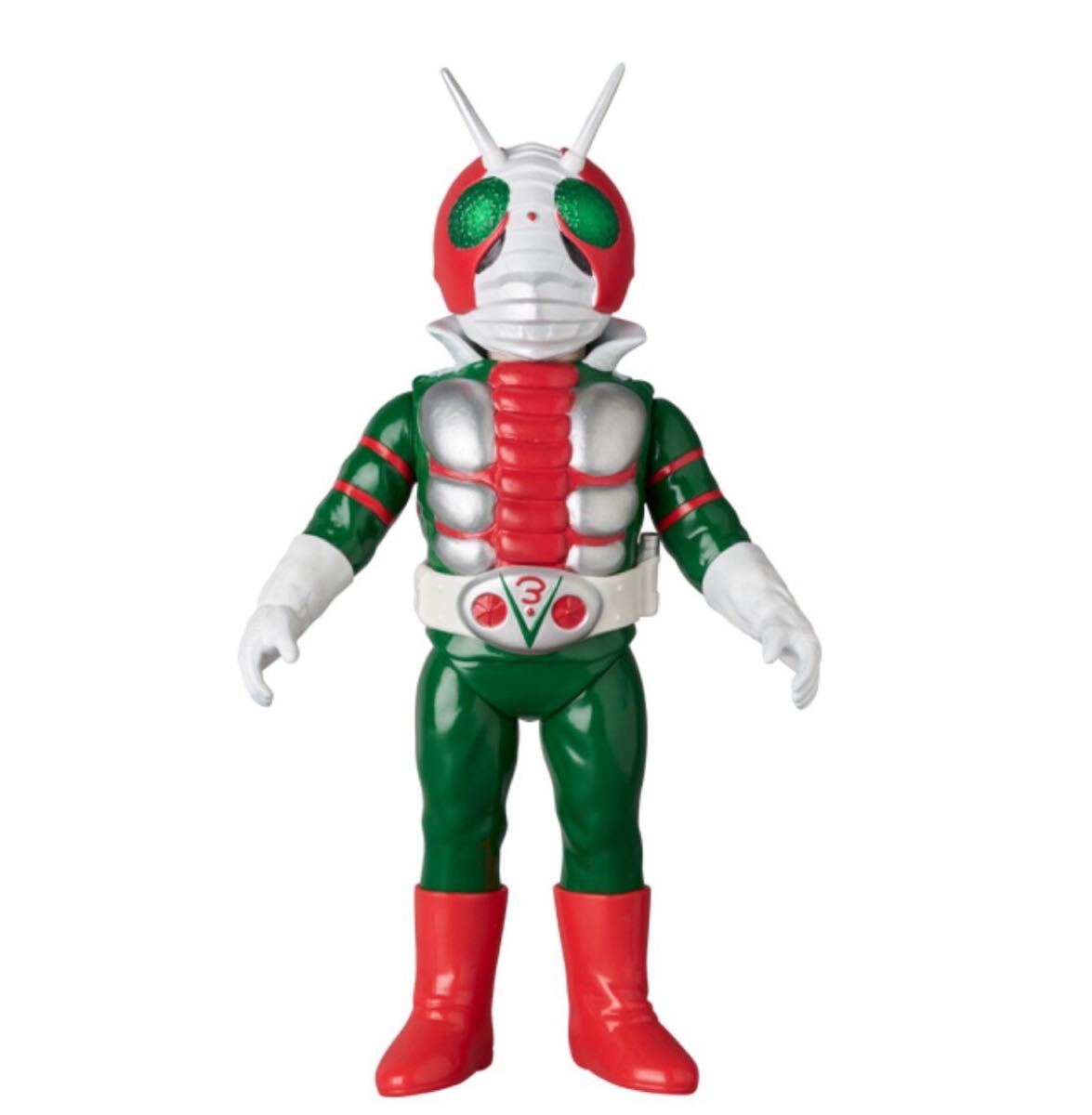 東映ヒーローヒストリー 仮面ライダーV3 ソフビ Yahoo!オークション -「仮面ライダーv3 ソフビ」の落札相場