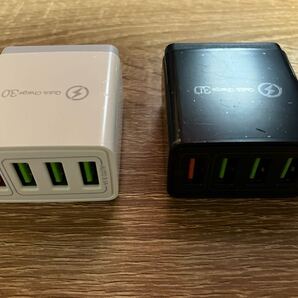 新品 USB 充電器 4ポート 3.1A ACアダプター 100V電源 急速 Q.C3.0スマホ 2個セット