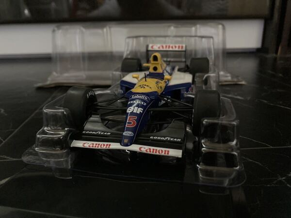 ビッグスケールF1コレクション ウィリアムズFW14B ナイジェル マンセル キャメル仕様 デアゴスティーニ DeAGOSTINI 1/24 ルノー