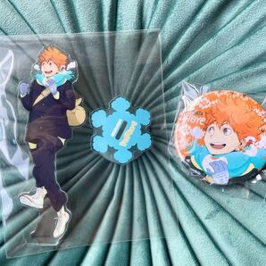 ハイキュー!! 日向翔陽 アクリルスタンド アクスタ 缶バッジ Autumn&Winter 2点セット