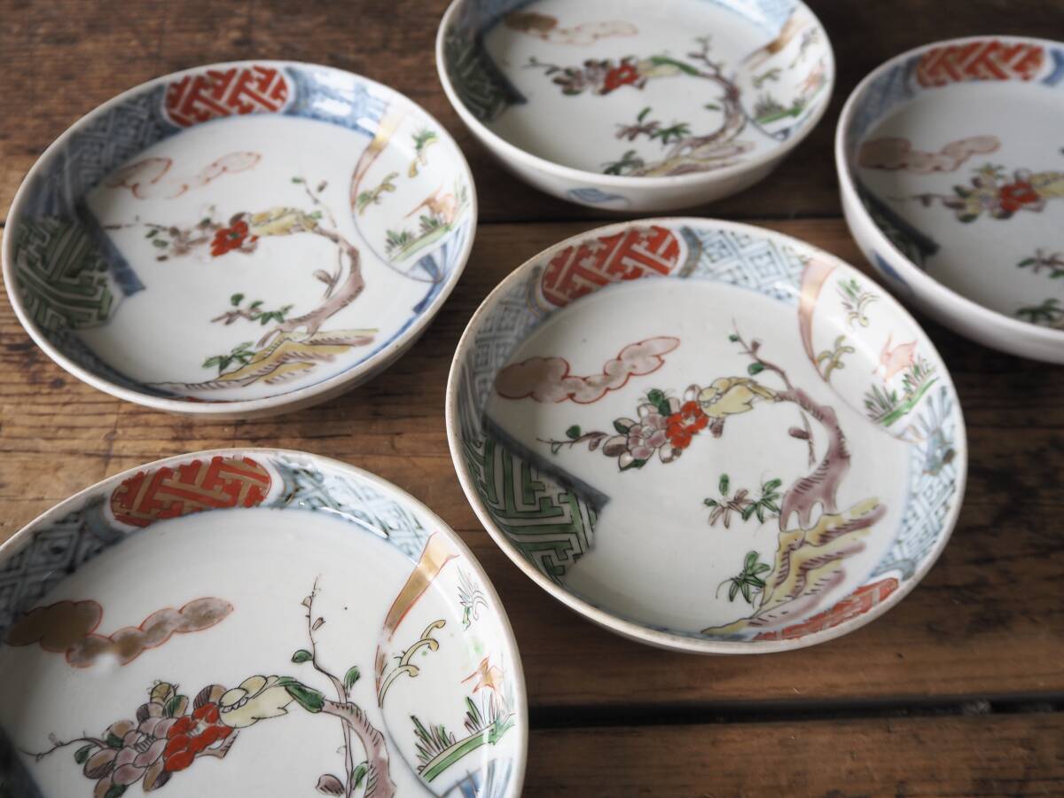 中国 色絵 蝙蝠山水文 煎茶碗 五客 桐箱 M R6397E Yahoo!オークション -「蝙蝠文」(工芸品) の落札相場・落札価格