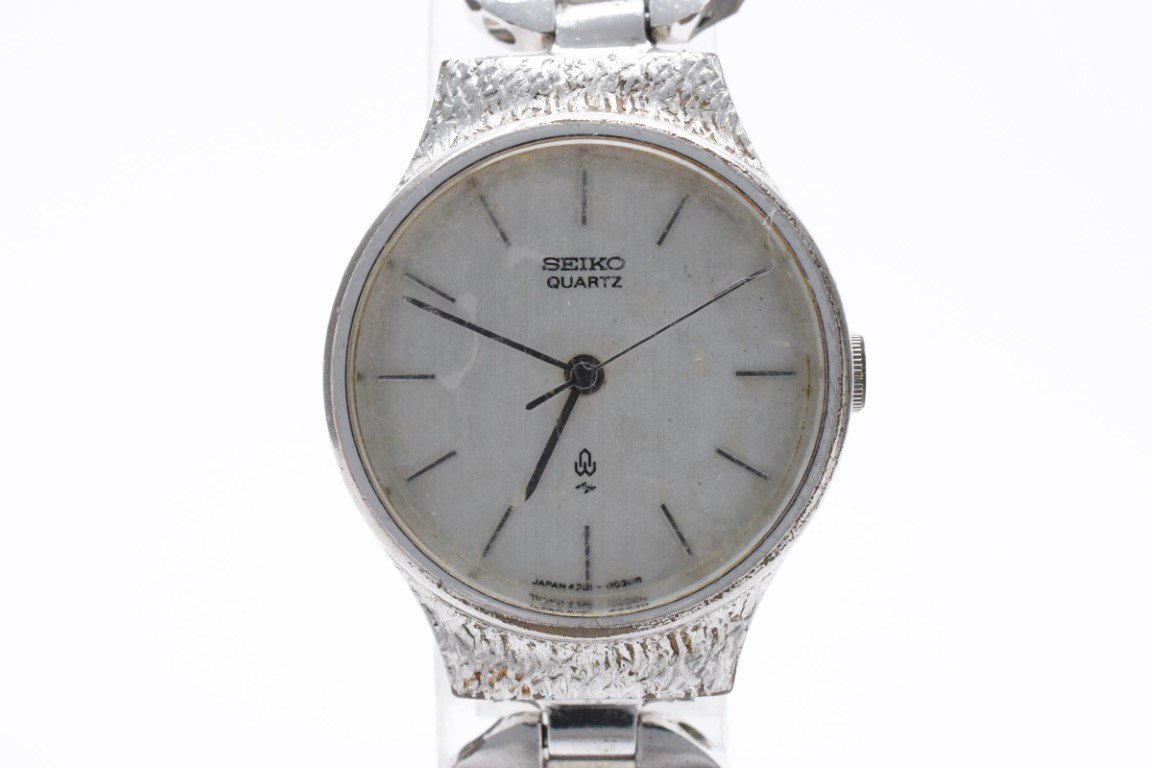 未使用SEIKO クォーツ ブレスレット腕時計 4301-0010シルバー Yahoo!オークション -「4301」(アクセサリー、時計) の落札相場
