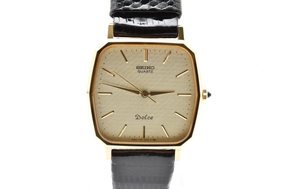 極美品◎SEIKO DOLCEセイコー ドルチェスクエアメンズヴィンテージ腕時計 Yahoo!オークション -「セイコー ドルチェ スクエア」の落札相場
