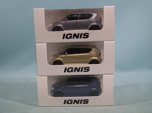 スズキ イグニス IGNIS 8台ミニカーセット プルバックカー 非売品 新品 Yahoo!オークション -「イグニス スズキ」(ミニカー) の落札相場