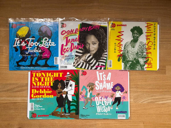 Janet Lee Davis / Delroy Wilsonなど Fashionレーベル Lovers Rock 7インチレコード5枚セット