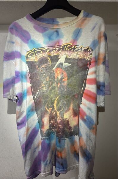 Ozzfest 2003 ヴィンテージ タイダイ Tシャツ ozzy バンド korn Manson cradle of filth