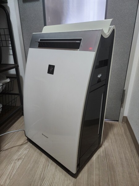 シャープ 加湿空気清浄機 KI-HX75-W 動作確認済み SHARP ホワイト 加湿器