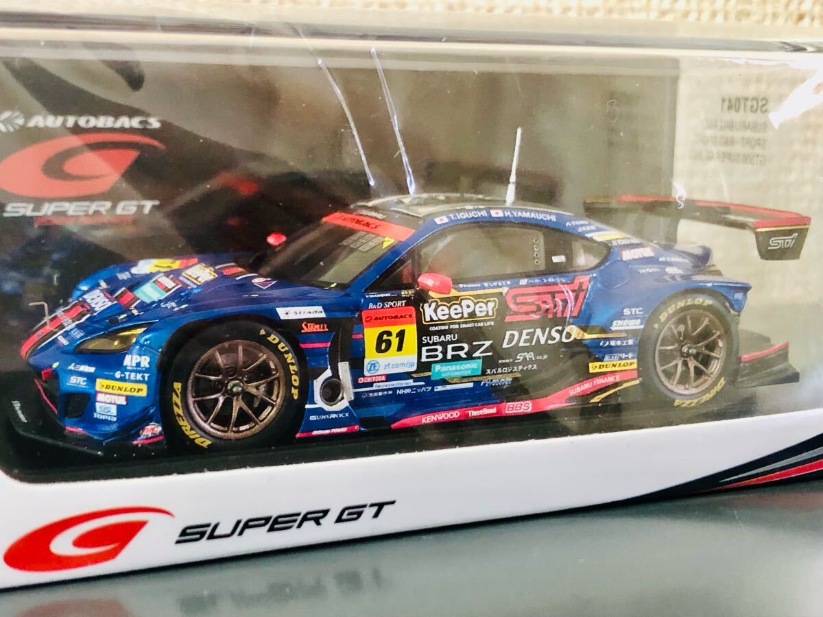 SUBARU スバル DENSO BRZ ミニカー 1/43 EBBRO 未開封 エブロ 【EBBRO】1/43 SUBARU BRZ R&D SPORT SUPER GT GT300