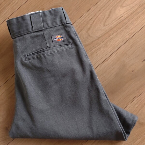Dickies 874CH/ワークパンツ/チノ/古着/実寸W29L31【D1386】