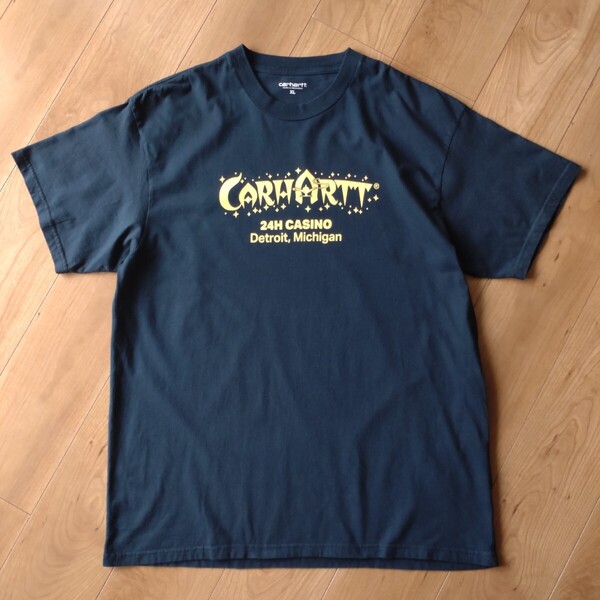 Carhartt WIP 半袖Tシャツ/CASINO T/S /古着/XL【J937】
